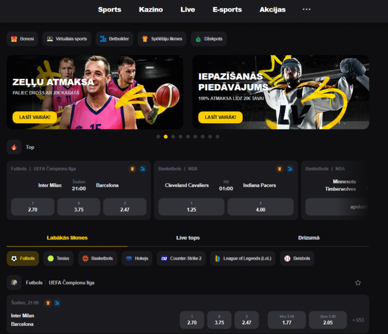 LV BET Latvia – A Comprehensive Review of the Latvian Sportsbook and Casino